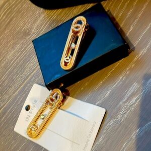 NEW Fancy Gold Bling hair clip